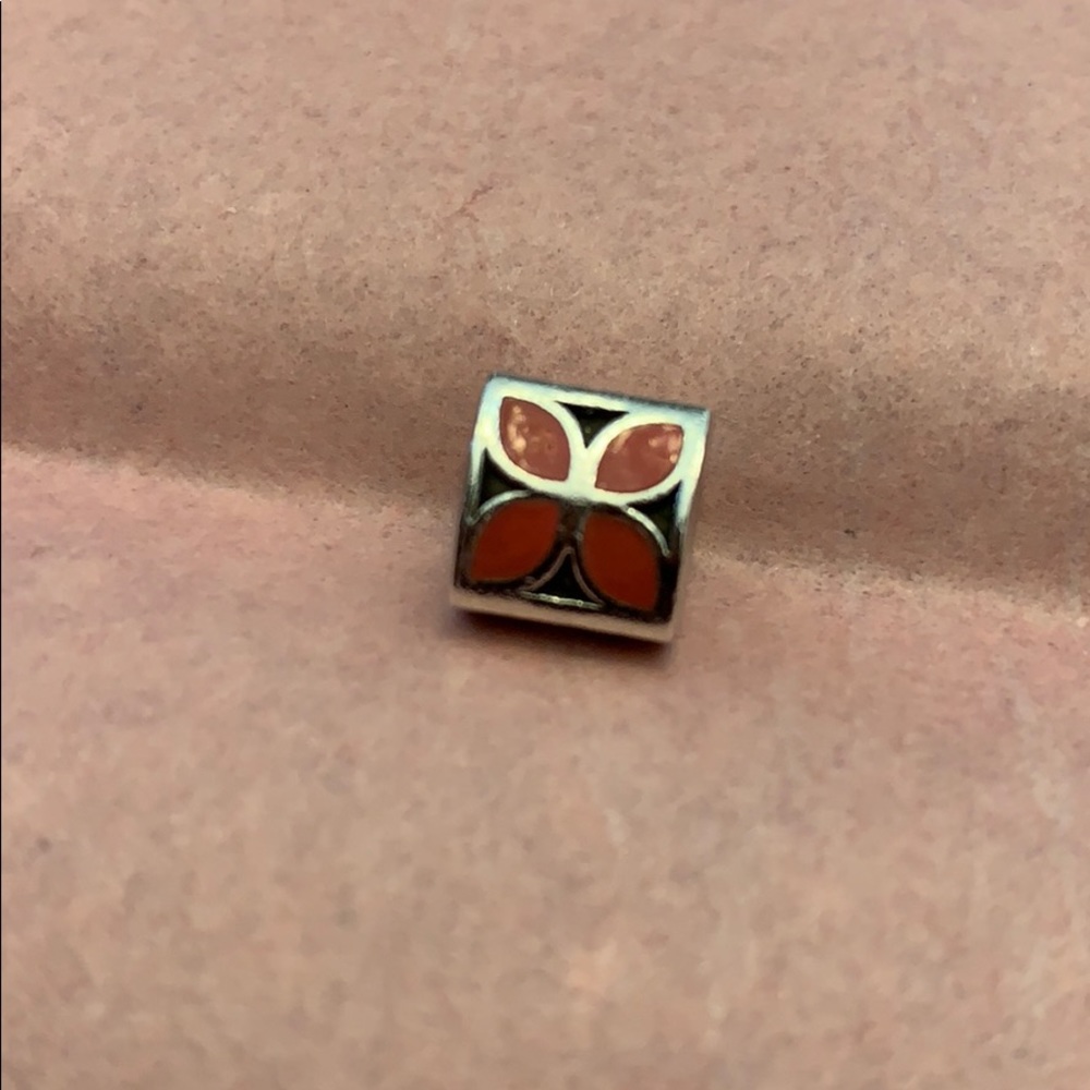 🌸 Pandora | Charm. Pink Bluet. Authentic. 925 ALE